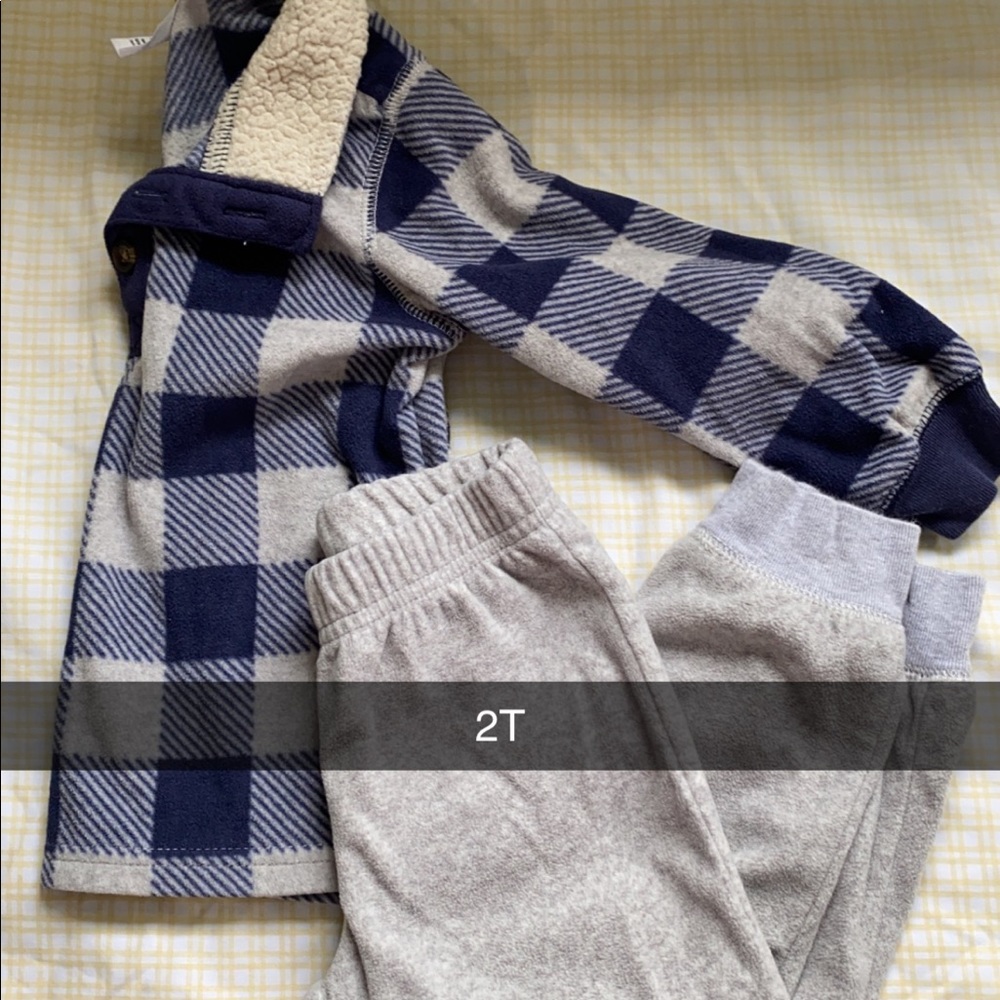 Fleece Boy outfit!